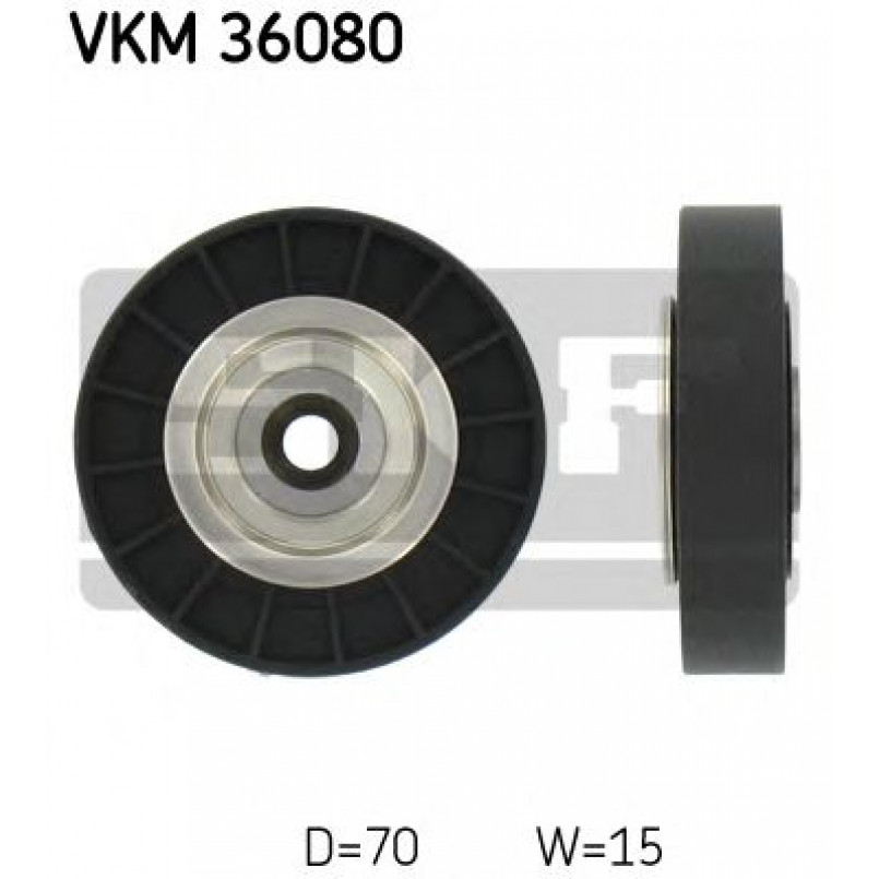 VKM 36080 SKF Ролик модуля натягувача ременя